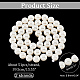 Nbeads alrededor de 94 pieza de perla de concha natural SHEL-WH0001-009B-3