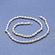 Natural Cultured Freshwater Pearl Beads Strands PEAR-P060-09-2