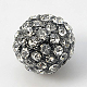 Abalorios de Diamante de imitación de la aleación RB-A034-12mm-A01B-1