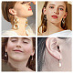 SUNNYCLUE Brass Earring Hooks Findings KK-SC0001-44P-6