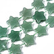 Natürlichen grünen Aventurin Perlen Stränge G-N333-001-1