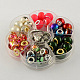 Bijoux bricolage européennes ensembles de bracelets: perles de verre européennes DIY-R030-M-1