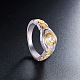 SHEGRACE Brass Finger Ring JR539A-02-3