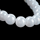 Electroplate Glass Beads Strands EGLA-Q062-6mm-E02-2