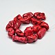 Dyed Natural Magnesite Bead Strands G-M139-06-C-2