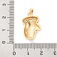 Латунные микро проложить кубического циркония подвески KK-C076-28G-3