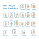 114 pendentifs en alliage de 19 styles FIND-TA0001-31LG-3