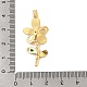 Латунные микро проложить кубического циркония подвески X-KK-R100-03G-3