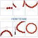 Fabrication de bracelets extensibles en perles de bricolage sunnyclue DIY-SC0009-55-4
