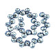 Hilos de cuentas de perlas de imitación de plástico abs KY-N015-12-A02-2