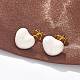 Orecchini in ottone&nbsp;EJEW-F359-06G-01-4