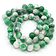 Chapelets de perles en jade persan naturel G-D434-18mm-M-3