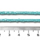 Filo di perline turchesi sintetici G-B064-A46-5
