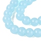 Nachahmung Jade Glasperlen &nbsp;GLAA-T032-J6mm-07-4