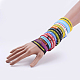 Free Sample Silicone Wristbands Bracelets BJEW-K165-06-3