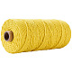 100 m de fils de ficelle en coton pour l'artisanat de la fabrication de tricot KNIT-YW0001-01I-1