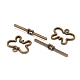 Tibetan Style Alloy Toggle Clasps MLF5111Y-NF-2