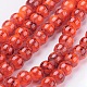 Spray Painted Glass Bead Strands X-GLAD-S075-6mm-39-1