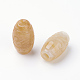 Perle naturali di giada di Myanmar / perle di giada burmese G-E418-07-2