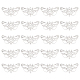 DICOSMETIC 20Pcs Hollow Butterfly Charms Resin Butterfly Mould Butterfly Pendant Frame Open Back Bezel Stainless Steel Filigree Butterfly Pendant Jewelry Earring Necklace Accessory STAS-DC0010-81-1