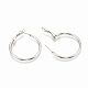 304 Stainless Steel Hoop Earrings X-STAS-S078-07-30mm-2