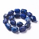 Chapelets de perles en lapis-lazuli naturel G-P434-33-1