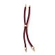 Nylon Twisted Cord Bracelet Making MAK-M025-118-1