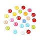 Acrylic Sewing Buttons for Costume Design X-BUTT-E087-B-M-5