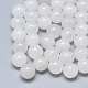 Perles de jade blanc naturel G-T122-25A-10-1