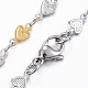 304 Stainless Steel Jewelry Sets SJEW-K139-03GP-4
