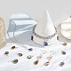 Ph pandahall 16 pièces pendentifs en coquille d'ormeau naturel FIND-PH0008-89-5