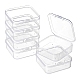 Des conteneurs de stockage des billes en plastique carré CON-FS0001-07A-1