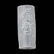 3D グレープピラー香り付きキャンドルシリコンモールド  キャンドル作りの型  アロマセラピーキャンドル型  ホワイトスモーク  15.3x5.8cm  内径：3.8のCM DIY-G105-01-4
