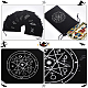 Chgcraft 8 pz 8 stili tarocchi borsa in tessuto rettangolo velluto nero mestiere coulisse borse tarocchi buste di stoccaggio per carte da gioco custodia di gioielli ABAG-CA0001-14-5