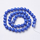 Natural Mashan Jade Round Beads Strands X-G-D263-8mm-XS08-3