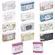 Etichetta di carta sapone fatta a mano ahandmaker 60 pz 12 stili DIY-GA0001-75-1