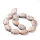 Chapelets de perles de netstone naturelle X-G-L553-28-3