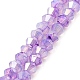 Imitation Jade Glass Beads Strands GLAA-P058-02A-04-1