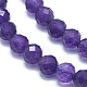Natural Amethyst Beads Strands G-D0003-E84-4MM-3
