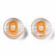 Perles acryliques transparentes transparentes MACR-N008-56O-3