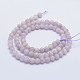 Chapelets de perles en kunzite naturelle G-L478-13-6mm-3