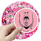 100Pcs PVC Self-Adhesive Cartoon Stickers WG95220-01-3