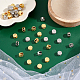PandaHall Elite 40Pcs 2 Colors Alloy Spacer Beads FIND-PH0005-95-6