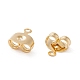 Poussoirs d'oreilles en laiton&nbsp;X-KK-P001-75G-B-3
