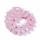 Chapelets de perles en quartz rose naturel G-F607-21-2