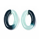 Two Tone Opaque Acrylic Linking Rings OACR-S038-035C-2