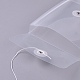 A6 прозрачный пластиковый пакет AJEW-WH0104-47-2
