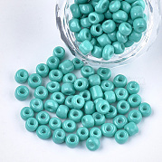 Выпечка краска стеклянные бусины SEED-Q025-5mm-M22