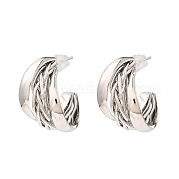 Brass Earring for Women EJEW-P268-03P