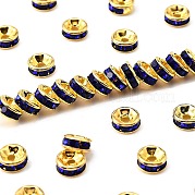 Латунные бусины разделители для поставки стразов RB-A014-Z6mm-05G